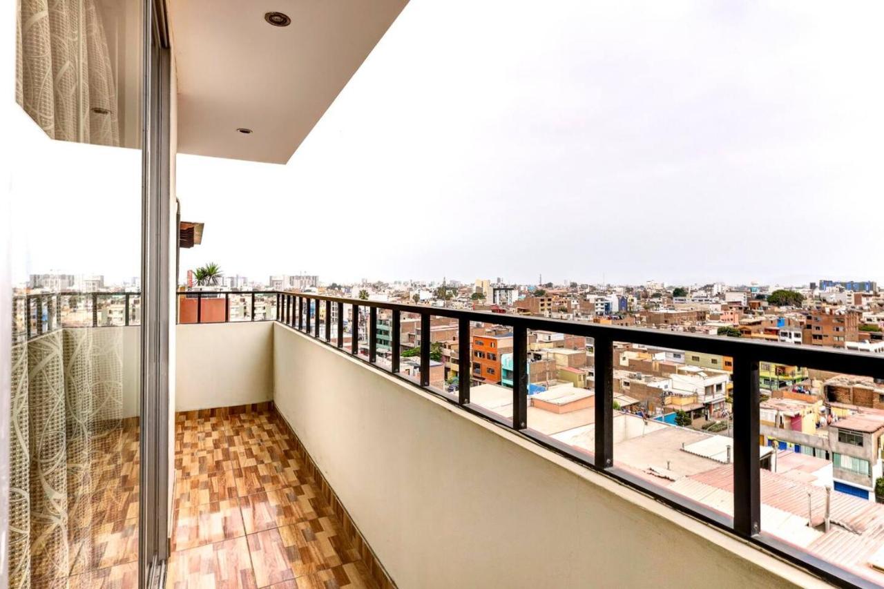 Apartamentos Estela En Alameda Colonial - 5Km Aeropuerto Jorge Chavez Lima Kültér fotó